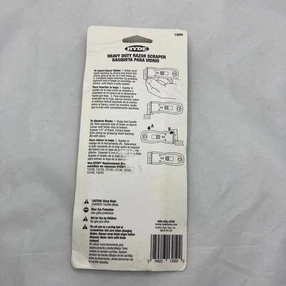 Hyde Heavy Duty Delta Razor Scraper 13050 - Picture 2 of 2